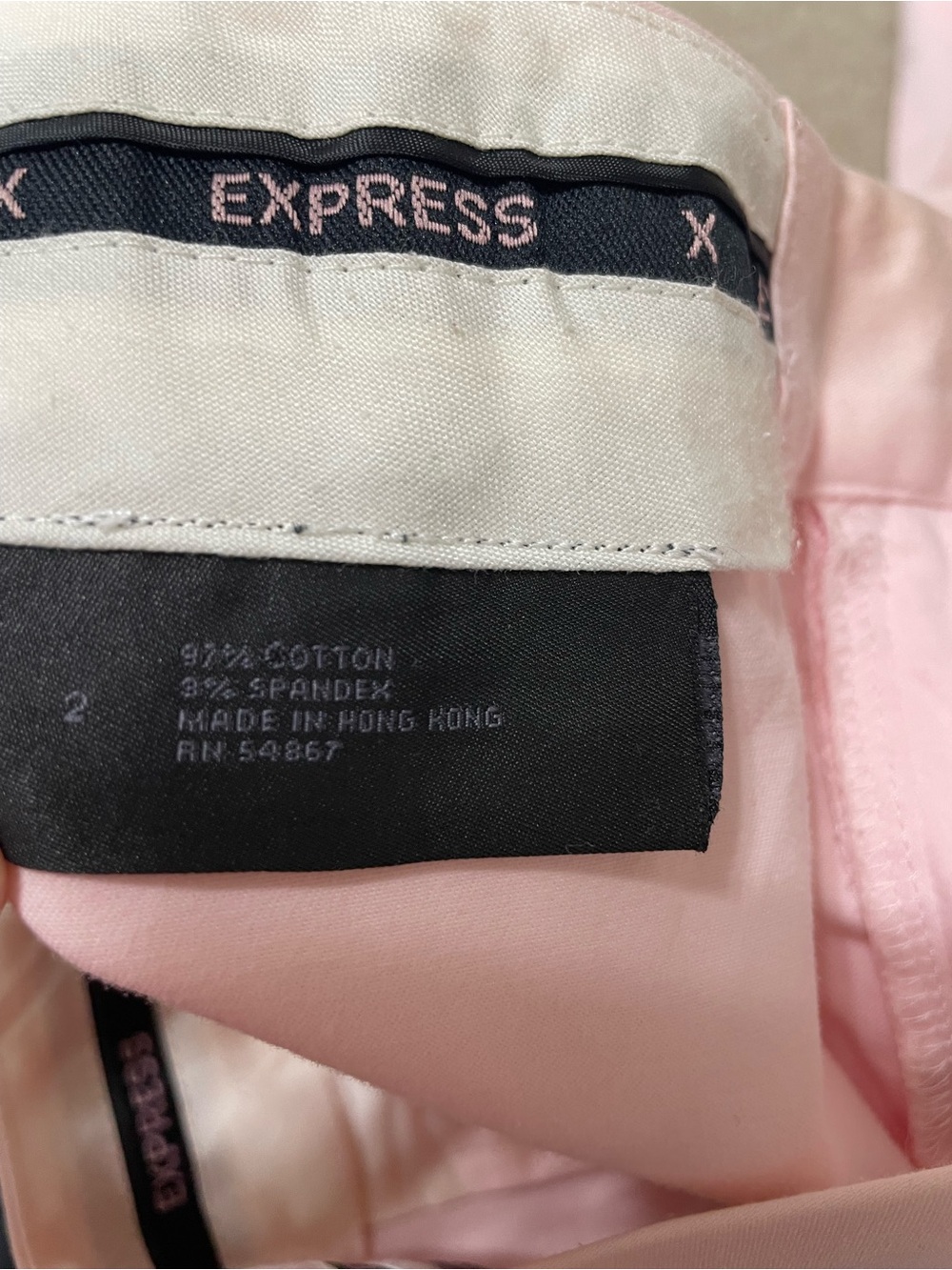 Express editor Light Pink ankle Pants - Picture 7 of 9
